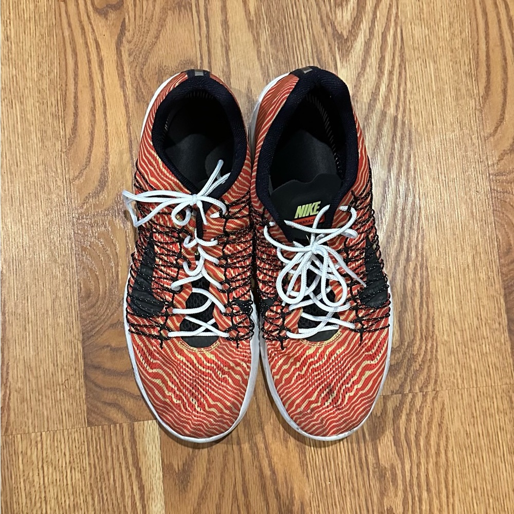 Nike  Vibrant Orange Sneakers